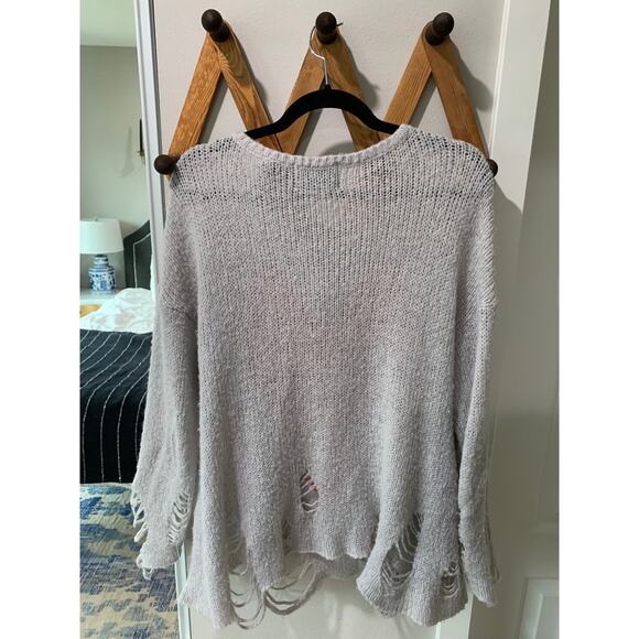 WildFox White Label Heart Knit Sweater Top SZ XS - Picture 7 of 7